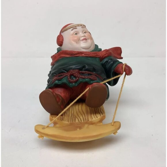 *SOLOMON THE SLEDDER 'Merry Makers' #9356-4 - DEPT 56 Retired - NIB - Picture 12 of 14
